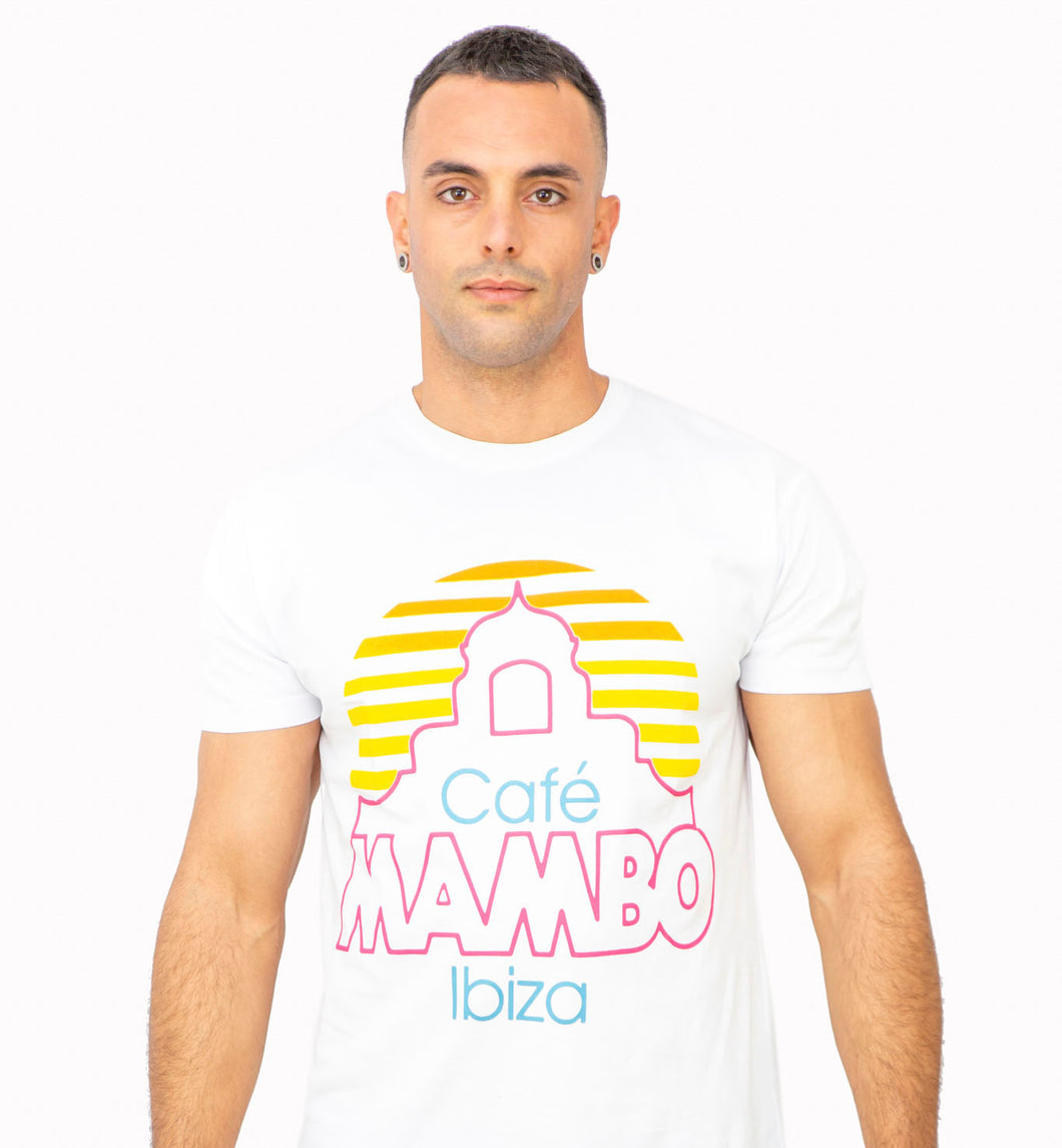 Mambo Men Basic Logo White
