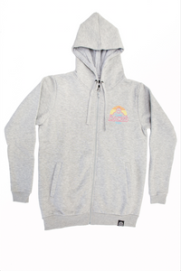 Mambo Full zip Hoodie Grey