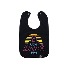 Mambo Baby Bib Black